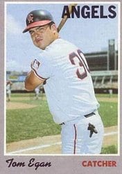 1970 Topps Base Set Tom Egan #4 card
