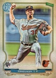 2020 Topps Gypsy Queen Base Set Tom Eshelman #33 card