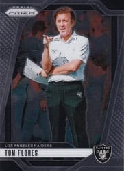 2024 Panini Prizm Base Set Tom Flores #156 card