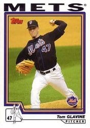 2004 Topps Base Set Tom Glavine #13 card