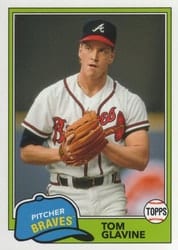 2018 Topps Archives Base Set Tom Glavine #221 card