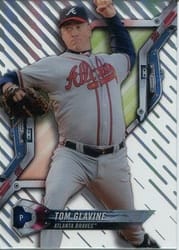 2018 Topps High Tek Base Set Tom Glavine #HT-TG card
