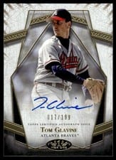 2022 Topps Tier One Prime Performers Autographs Tom Glavine #PPA-TGL card