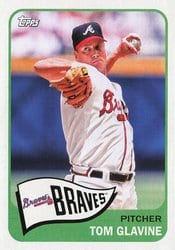 2023 Topps Archives Base Set Tom Glavine #167 card