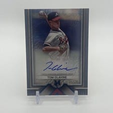 2023 Topps Museum Collection Archival Autographs Tom Glavine #AA-TG card