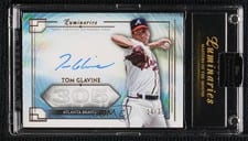 2024 Topps Luminaries Masters of the Mound Autograph Relics Tom Glavine #MOMAR-TG card