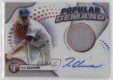 2024 Topps Pristine Popular Demand Autograph Relics Tom Glavine #DPAR-TG card