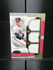 2024 Topps Tier One Relics Tom Glavine #T1R-TG card