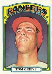 1972 Topps Base Set Tom Grieve #609 card