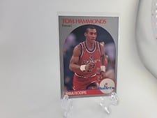 1990-91 Hoops Base Set Tom Hammonds #298 card