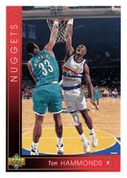 1993-94 Upper Deck Base Set Tom Hammonds #102 card