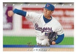 1993 Upper Deck Base Set Tom Henke #557 card