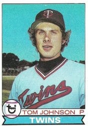 1979 Topps Base Set Tom Johnson #162 card