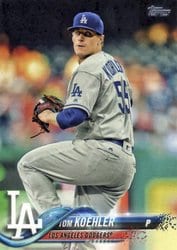 2018 Topps Base Set Tom Koehler #658 card