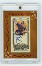2025 Topps Allen & Ginter Framed Mini Autographs (Non-Baseball) Tom May #MA-TMA card