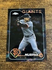 2024 Topps Chrome Update Sapphire Edition Base Set Tom Murphy #USCS170 card
