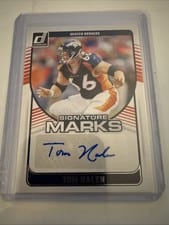 2024 Donruss Signature Marks Tom Nalen #SMA-TNA card