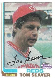 1982 Topps Base Set Tom Seaver #30 card