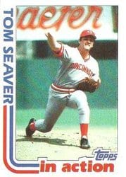 1982 Topps Base Set Tom Seaver #31 card