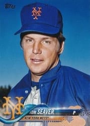 2018 Topps Base Set Tom Seaver #600 card