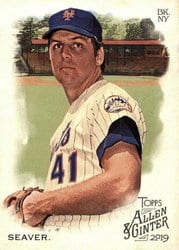 2019 Topps Allen & Ginter Base Set Tom Seaver #394 card