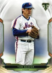 2019 Topps Triple Threads Base Set Tom Seaver #18 card