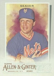 2020 Topps Allen & Ginter Base Set Tom Seaver #138 card