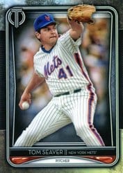 2020 Topps Tribute Base Set Tom Seaver #5 card