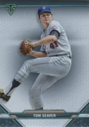 2021 Topps Triple Threads Base Set Tom Seaver #61 card