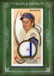 2023 Topps Allen & Ginter Framed Mini Relics Tom Seaver #MFR-TS card