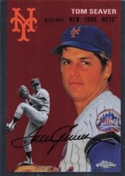 2023 Topps Chrome Platinum Anniversary Base Set Tom Seaver #446 card
