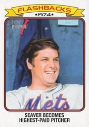 2023 Topps Heritage Baseball Flashbacks Tom Seaver #BF-1 card