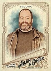 2018 Topps Allen & Ginter Base Set Tom Segura #198 card