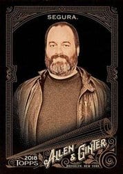 2018 Topps Allen & Ginter X Base Set Tom Segura #198 card