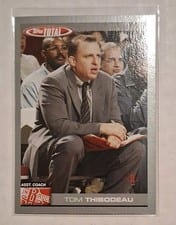 2005-06 Topps Total Base Set Tom Thibodeau #380 card
