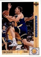 1991-92 Upper Deck Base Set Tom Tolbert #283 card
