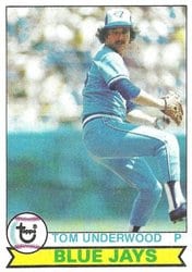 1979 Topps Base Set Tom Underwood #64 card