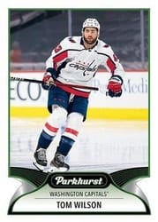 2021-22 Parkhurst Base Set Tom Wilson #117 card