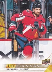 2022-23 Upper Deck UD Canvas Tom Wilson #C87 card