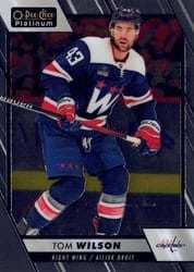 2023-24 O-Pee-Chee Platinum Base Set Tom Wilson #103 card