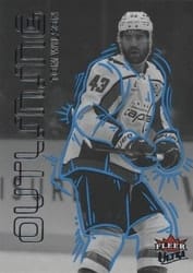 2025-26 Fleer Ultra Outlining Tom Wilson #OL 19 of 30 card