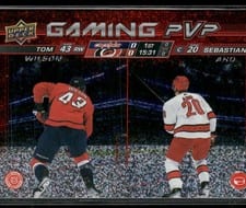 2024-25 Upper Deck Gaming PVP Tom Wilson / Sebastian Aho #GPVP-23 card