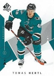 2018-19 SP Authentic Base Set Tomas Hertl #37 card