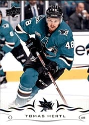 2018-19 Upper Deck Base Set Tomas Hertl #402 card