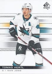 2019-20 SP Authentic Base Set Tomas Hertl #11 card
