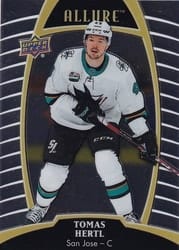 2019-20 Upper Deck Allure Base Set Tomas Hertl #10 card