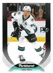2020-21 Parkhurst Base Set Tomas Hertl #124 card