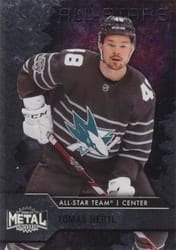 2020-21 SkyBox Metal Universe Base Set Tomas Hertl #176 card