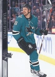 2020-21 Upper Deck Base Set Tomas Hertl #147 card