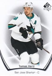 2021-22 SP Authentic Base Set Tomas Hertl #81 card